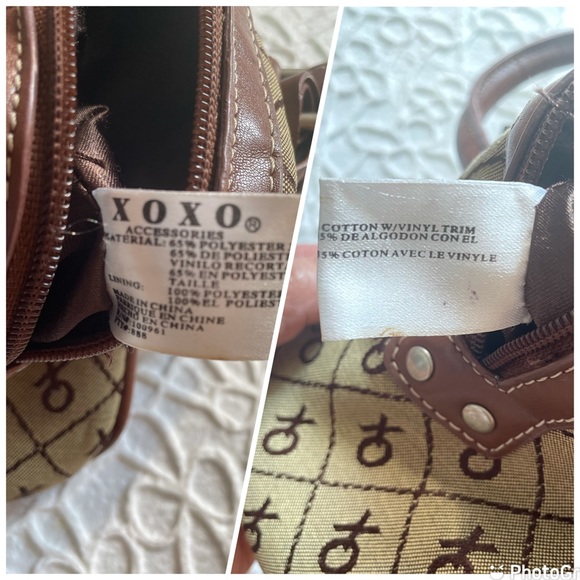 VINTAGE XOXO LOGO HANDBAG - Picture 6 of 7